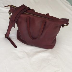 Transport tote bag with zipper (large)